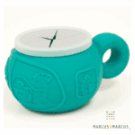 Σνακ Μπολ Σιλικόνης με Καπάκι Σχισμής Τιρκουάζ marcus 1