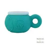 Σνακ Μπολ Σιλικόνης με Καπάκι Σχισμής Τιρκουάζ marcus 3