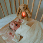 Zazu RO Λαγουδάκι Επαναφορτιζόμενο Βοήθημα Ύπνου για Νεογέννητα με Λευκούς Ήχους και Φωτάκι Νυκτός