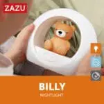 Zazu Kids Billy Αρκουδάκι Φωτάκι Νυκτός με Αισθητήρα Ήχου - Image 3
