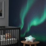 ZAZU Gaia Επαναφορτιζόμενος Γαλαξιακός ΠροΒολέας Βόρειου Σέλας Λευκούς Ήχους Αισθητήρα Κλάματος