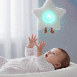 ZAZU Gaia Επαναφορτιζόμενος Γαλαξιακός ΠροΒολέας Βόρειου Σέλας Λευκούς Ήχους Αισθητήρα Κλάματος