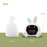 ZAZU Fun Sarah Εκπαιδευτικό Ξυπνητήρι Φωτιστικό Επαναφορτιζόμενο - Image 12