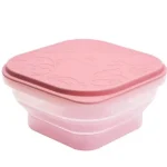 Marcus & Marcus Μπολ Σιλικόνης Πτυσσόμενο Snack Container Ροζ