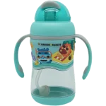 Marcus & Marcus Μπουκάλι 2 STAGE Καλαμάκι-Βαρίδι Tritan Τιρκουάζ