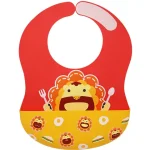 Marcus & Marcus Σαλιάρα Σιλικόνης Marcus Κόκκινη