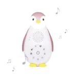 ZAZU Zoe Πιγκουίνος Βοηθός Ύπνου με Φωτάκι Νυκτός & Bluetooth Ροζ